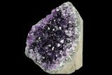Dark Purple, Amethyst Crystal Cluster - Uruguay #123799-1